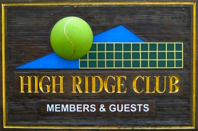 High Ridge Club Sign