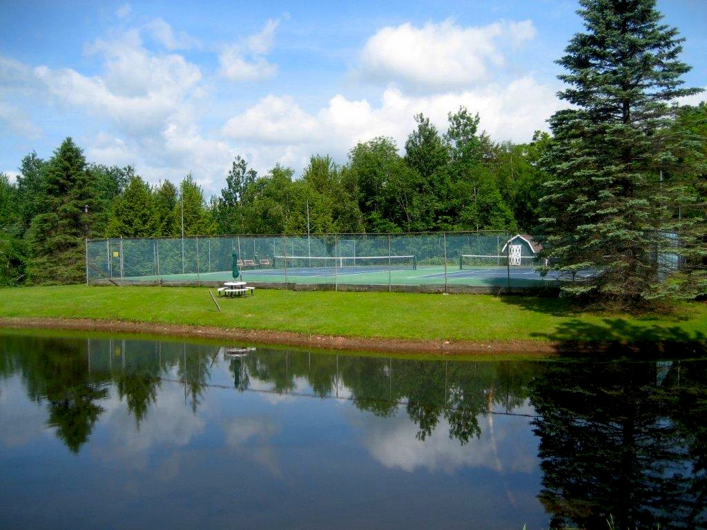Tennis Court Sideview